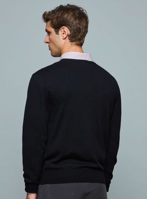 Imagen 2 del producto Sweater Lana Liso Cuello V