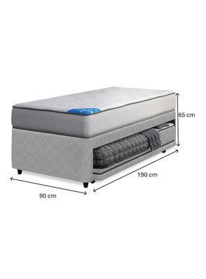 Imagen 2 del producto Diván Urbano 1 Plaza 90x190 cm + Set Muebles Asturias