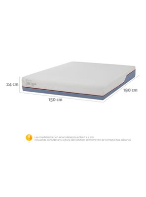 Imagen 2 del producto Colchón Excellence Plus 2 Plazas