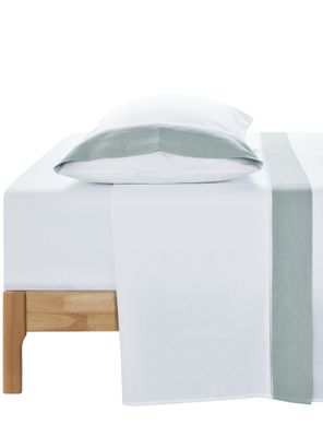 Sábanas Súper King 200 Hilos Borde Lino