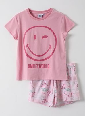 Pijama Estampado Cara Smiley