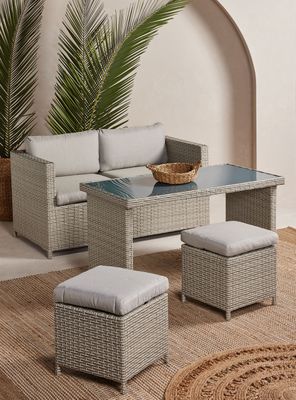 Imagen 1 del producto Set de Living Compacto 4 Personas Petit