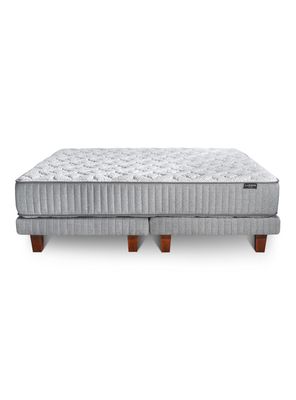 Imagen 2 del producto Cama Europea Hybrid Wool King Base Dividida + Almohada