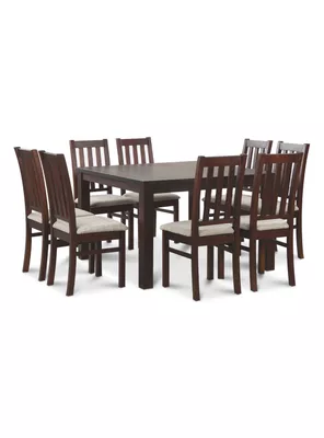 Juego de Comedor Ñuble 8 Sillas Caramelo Beige