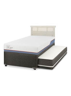 Diván Excellence Plus Black 1.5 Plazas Respaldo Dublín Alpino