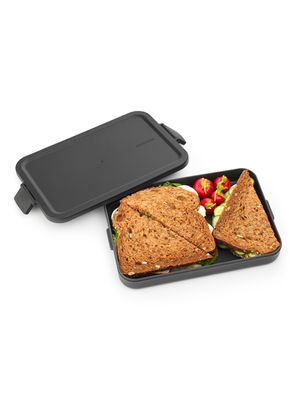 Imagen 2 del producto Contenedor Make & Take Plano Dark Grey 1.1 Litros