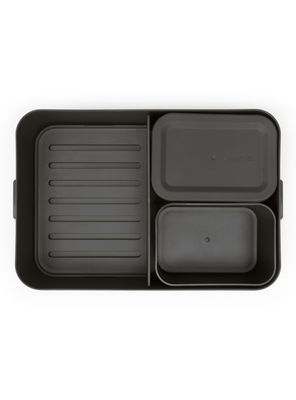 Imagen 2 del producto Contenedor para Almuerzo Make & Take Bento Grande Negro