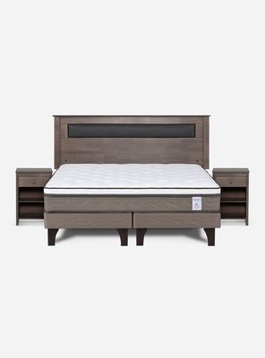 Imagen 2 del producto Cama Europea New Style 6 King + Respaldo + Velador