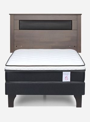 Imagen 2 del producto Cama Europea New Style 6 1 Plaza + Respaldo