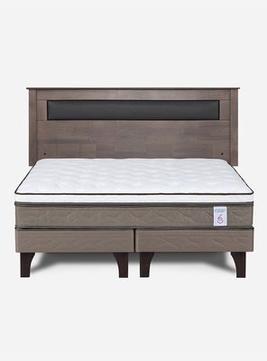 Imagen 2 del producto Cama Europea New Style 6 Base Dividida 2 Plazas Respaldo
