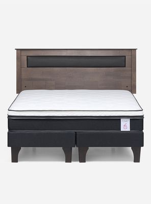 Imagen 2 del producto Cama Europea New Style 6 Base Dividida 2 Plazas Respaldo