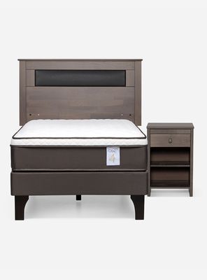 Imagen 2 del producto Cama Europea New Style 4 Plus 1 Plaza + Muebles