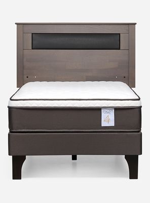 Imagen 2 del producto Cama Europea New Style 4 Plus 1 Plaza + Respaldo