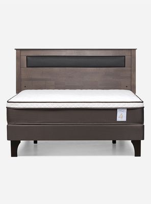 Imagen 2 del producto Cama Europea 2 Plazas New Style 4 Plus Base Normal + Respaldo