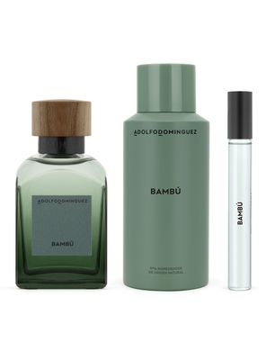 Imagen 2 del producto Set Perfume Bambú EDP Hombre 120ml + Desodorante 150ml + Megaspritzer 10ml