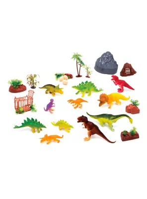 Set Dinosaurios + Accesorios en Bolso