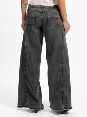 Imagen 2 del producto Jeans Palazzo Tiro Medio Anna Gris G