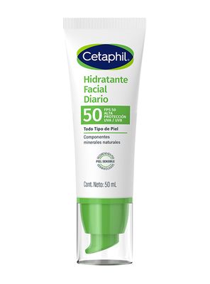 Imagen 1 del producto Crema Hidratante Facial con FPS 50 50ml Cetaphil