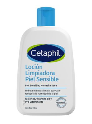 Limpiador Facial para Piel Sensible Cetaphil 236ml
