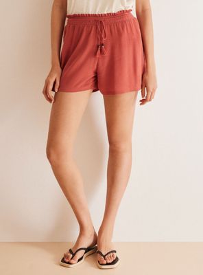 Pantalón Corto Bambula Crochet