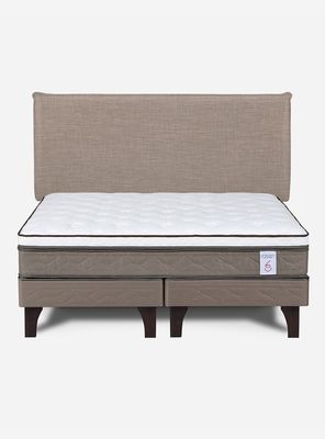 Imagen 2 del producto Cama Europea New Style 6 Base Dividida 2 Plazas + Respaldo