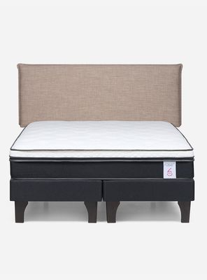 Imagen 2 del producto Cama Europea New Style 6 Base Dividida 2 Plazas + Respaldo