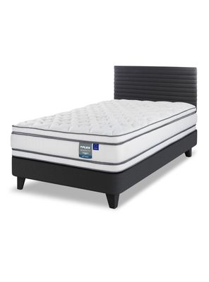 Cama Europea Majesty 1.5 Plazas + Respaldo Modern