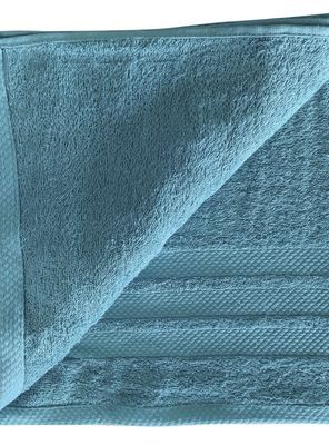 Imagen 2 del producto Set de 4 Toallas Illusi Turquesa Algodón