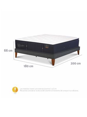 Imagen 2 del producto Cama Europea Box Premium King Base Normal