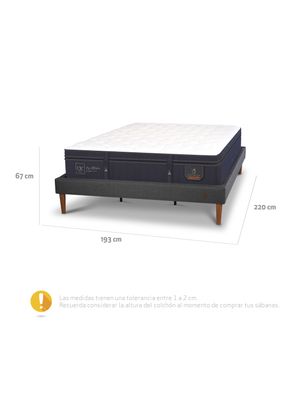 Imagen 2 del producto Cama Europea Super Premium King Base Normal