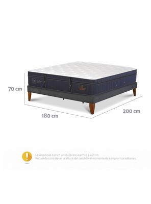 Imagen 2 del producto Cama Europea Box Grand Premium King Base Normal
