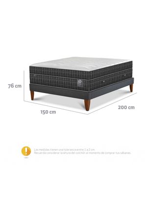Imagen 2 del producto Cama Europea Box Lux 2 Plazas Base Normal