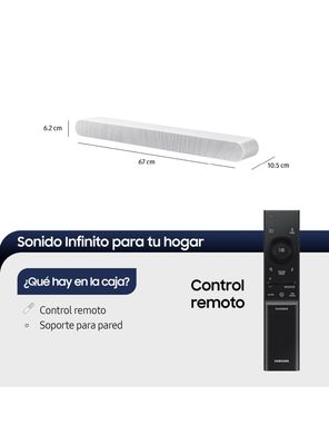 Imagen 2 del producto Soundbar S-Series HW-S61D 5,0 ch