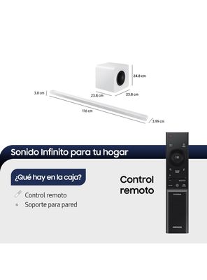 Imagen 2 del producto Soundbar S-Series HW-S801D 3,1,2 ch Sub Woofer