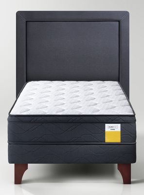 Imagen 2 del producto Cama Europea 1 Plaza + Respaldo