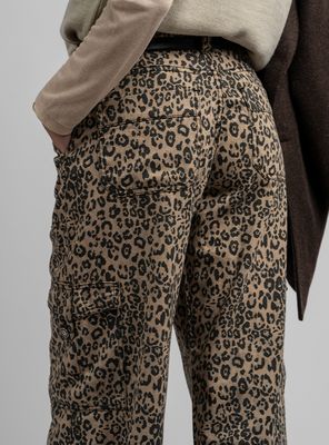 Imagen 2 del producto Jeans Cargo Tiro Alto Juana Print