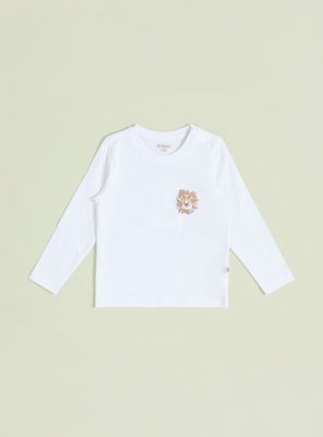 Polera con Estampado Grande en la Espalda