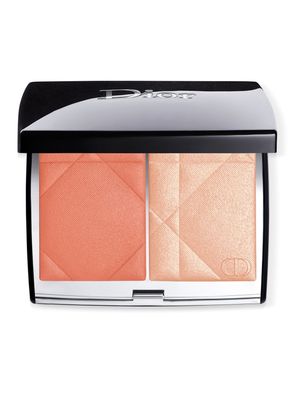 Rouge Blush Colour & Glow - Paleta de rostro, dúo de color e iluminador