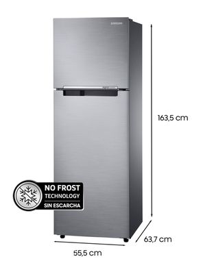 Imagen 2 del producto Refrigerador Top Mount No Frost 255 Litros All Around Cooling RT25FARADS8/ZS 