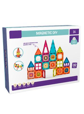 Bloques Magnéticos para Construir 32 Piezas