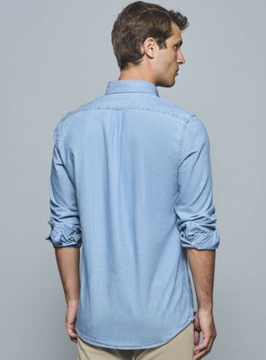 Imagen 2 del producto Camisa Algodón Casual Bolsillo