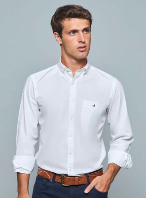 Camisa Buttom Down Popplin