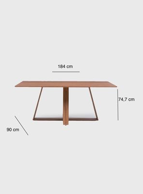 Imagen 2 del producto Comedor Avena 1.8 Beige  + 6 Sillas Ellla L02