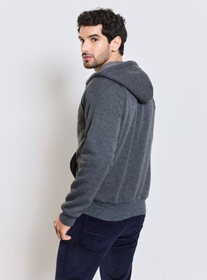 Imagen 2 del producto Polerón Básico Full Zipper y Gorro con Chiporro Interior