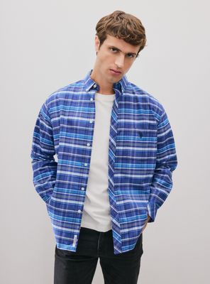 Us Polo Assn Camisa Oxford Checks