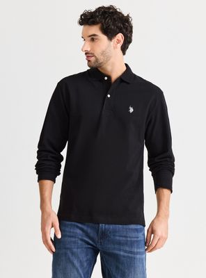 Polera Manga Larga Piqué Us Polo