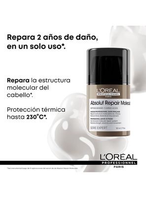 Imagen 2 del producto Leave-In Reparación Molecular Absolut Repair Molecular 50ml L'Oréal Professionnel