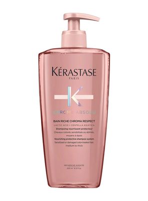 Shampoo XL Protección Del Color Cabello Grueso Bain Riche Chroma Respect Chroma Absolu 500ml