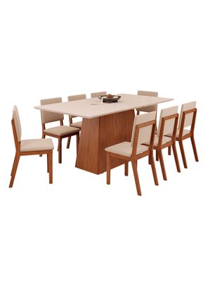 Juego de Comedor Dulce Talia 8 Sillas