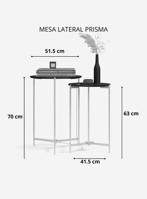 Imagen 2 del producto Juego de Mesas Laterales Prisma
